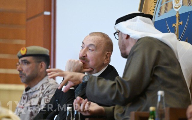 Prezidentin izlədiyi təlimdən VİDEO