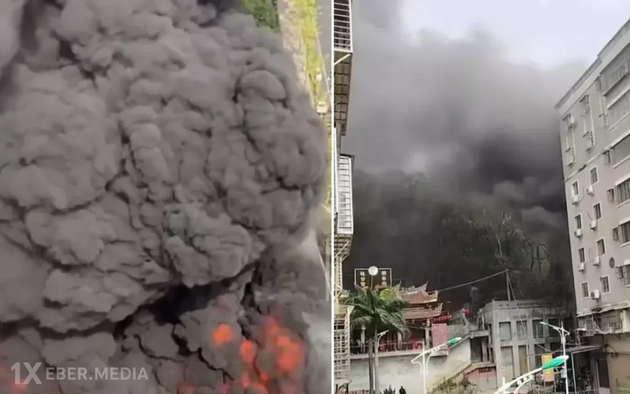 Maaşını almayan işçi fabriki yandırdı - VİDEO