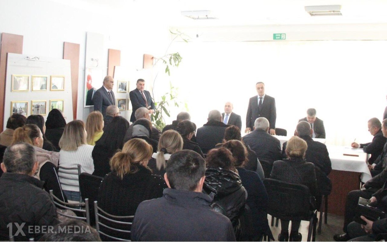 Goranboyun icra başçısı növbəti səyyar qəbul keçirdi - FOTOLAR