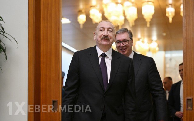 İlham Əliyevlə Vuçiç mətbuata bəyanatlarla çıxış ediblər - YENİLƏNİB