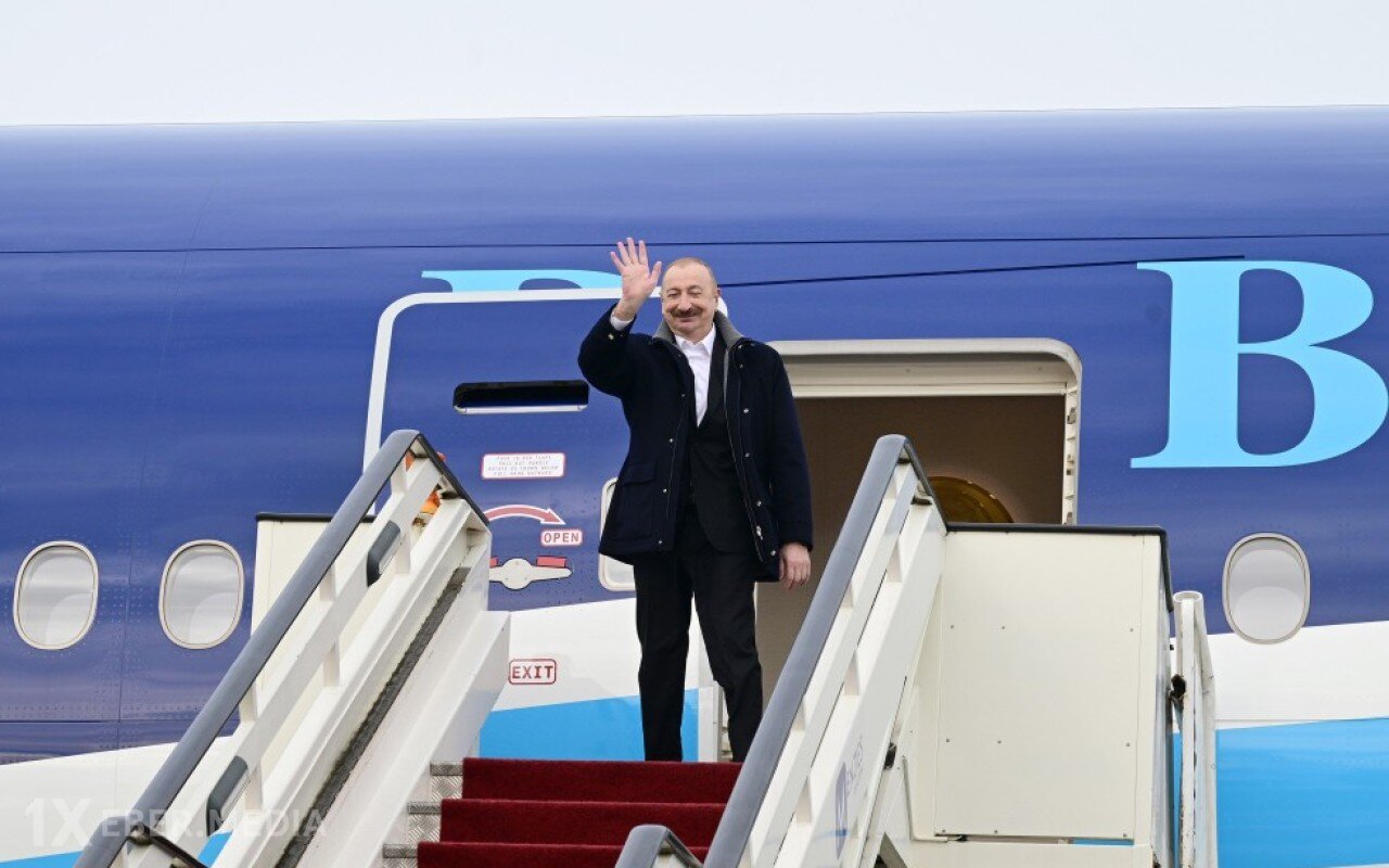 Prezident Serbiyaya rəsmi səfəri ilə bağlı paylaşım etdi