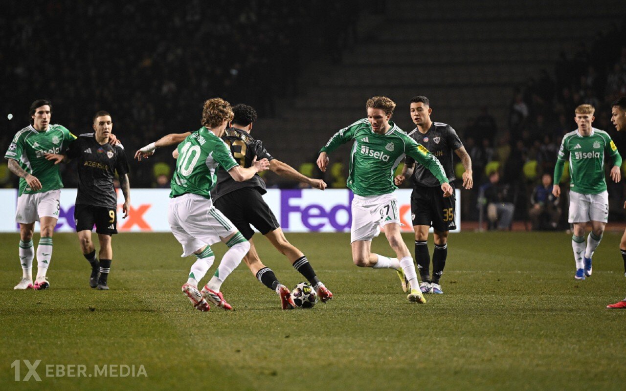 "Qarabağ" Bakıda "Nyukasl"a böyük hesabla uduzdu