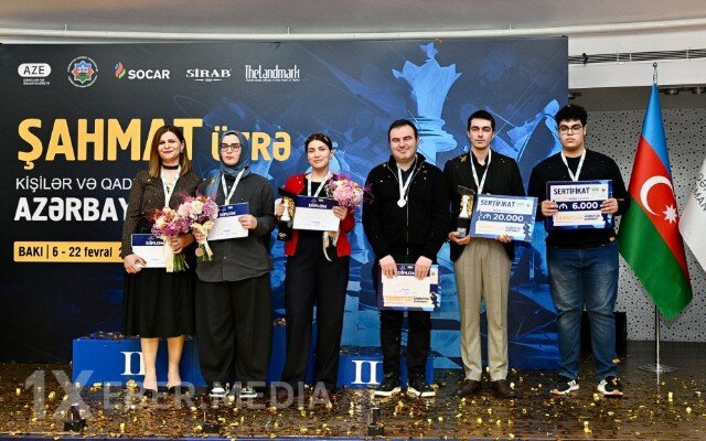 Şahmat üzrə Azərbaycan çempionatı bitdi