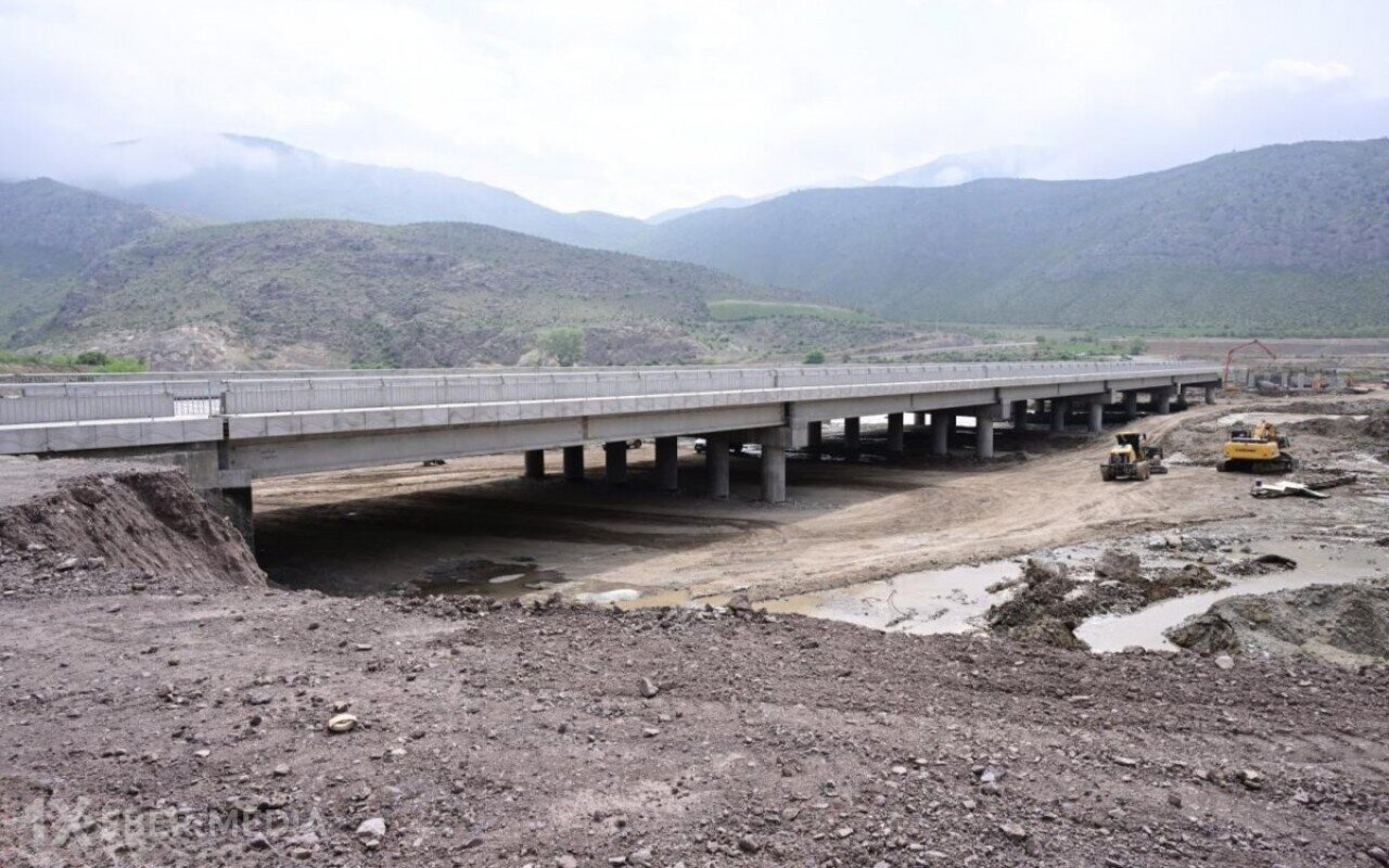 Ağbənd-Kəlalə avtomobil körpüsünün tikintisi başa çatdı