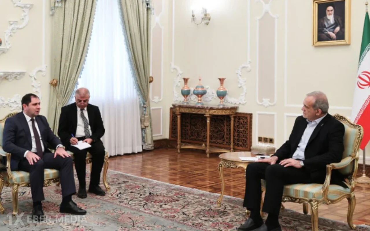 Pezeşkian Ermənistanla Azərbaycan arasındakı sülh prosesindən danışdı