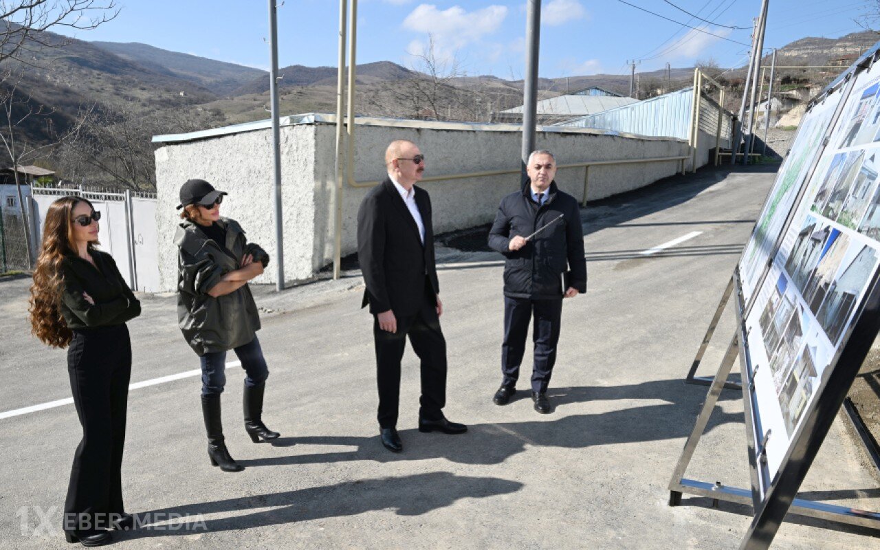 Prezident Xocalıya getdi - YENİLƏNİB (FOTOLAR)
