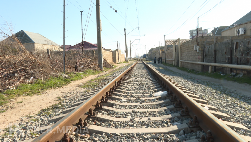 Bu ərazidə dəmir yolu ÇƏKİLƏCƏK