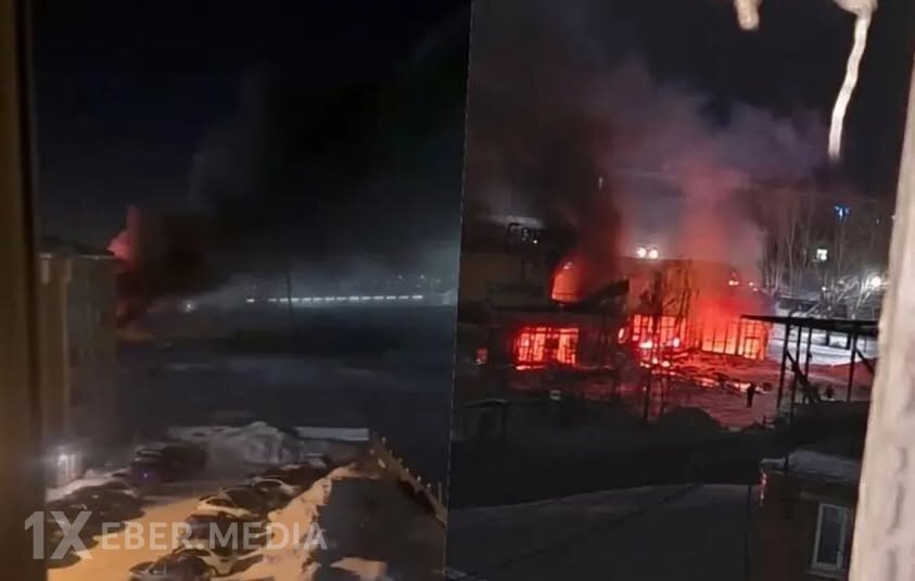 Ukrayna Rusiyada hərbi-aviasiya zavoduna dronlarla zərbə endirib