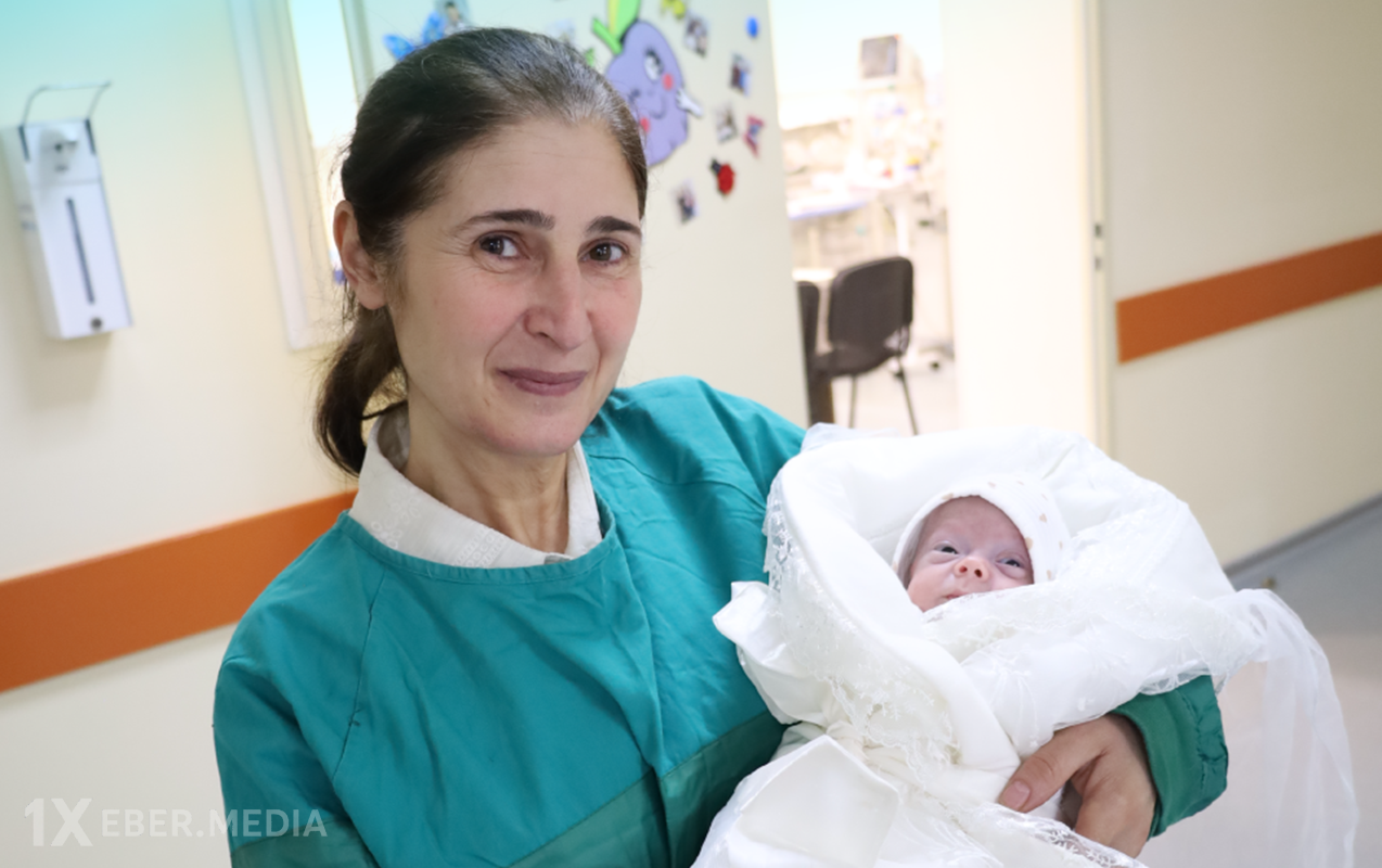 15 ildən sonra 540 qram çəkidə doğulan Nur... - Fotolar