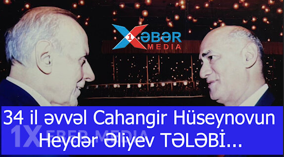 34 il əvvəl Cahangir Hüseynovun Heydər Əliyev TƏLƏBİ...-VİDEO