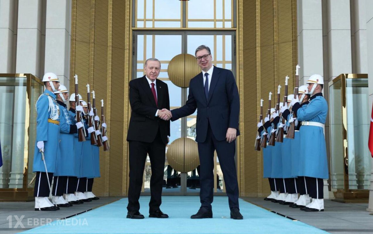 Ərdoğan Vuçiçi qəbul etdi