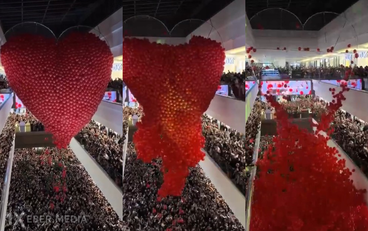 Bakıda “şar yağışı” izdiham yaratdı - Video