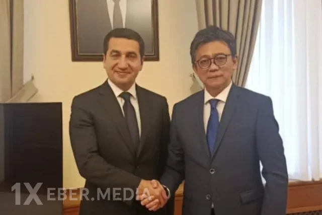 Hikmət Hacıyev İndoneziya səfiri ilə iki ölkə arasında əməkdaşlığın gücləndirilməsini müzakirə edib