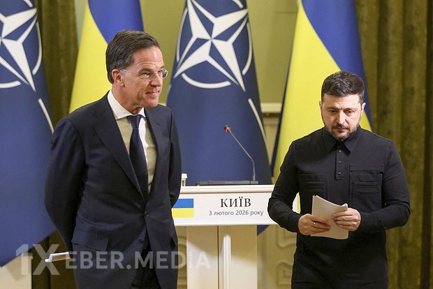 Rutte Zelenskinin Rusiya ilə razılaşma bağlamağa hazır olduğunu bildirib