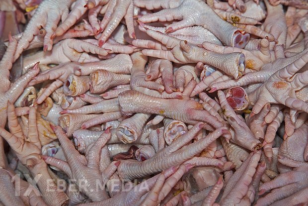 Rusiya Çini toyuq ayaqları ilə üstələyib