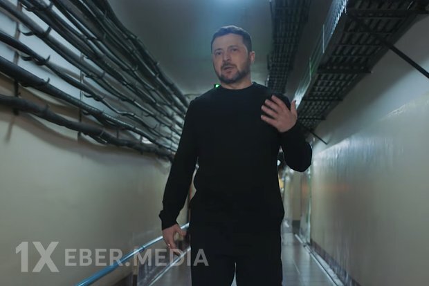 Zelenski Rusiyada bunker videosundakı bir detala görə lağa qoyulub