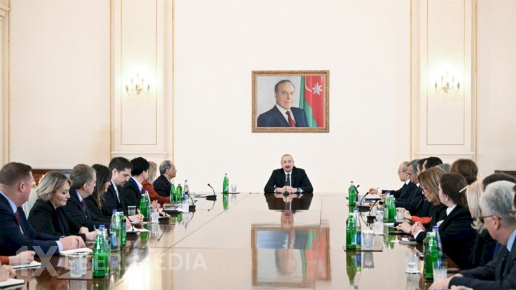 Prezident ABŞ Ticarət Palatasının nümayəndə heyətini qəbul etdi