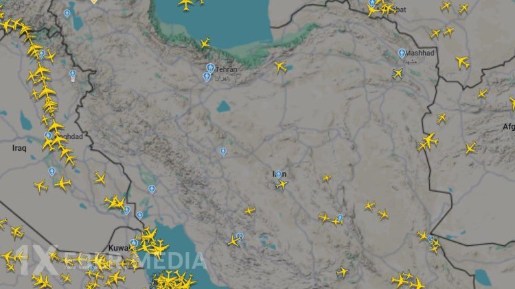 İran da hava məkanını bağladı