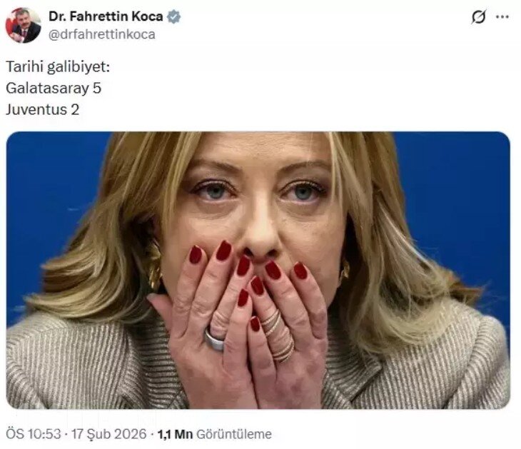 Qələbədən sonrakı paylaşımı gündəm oldu