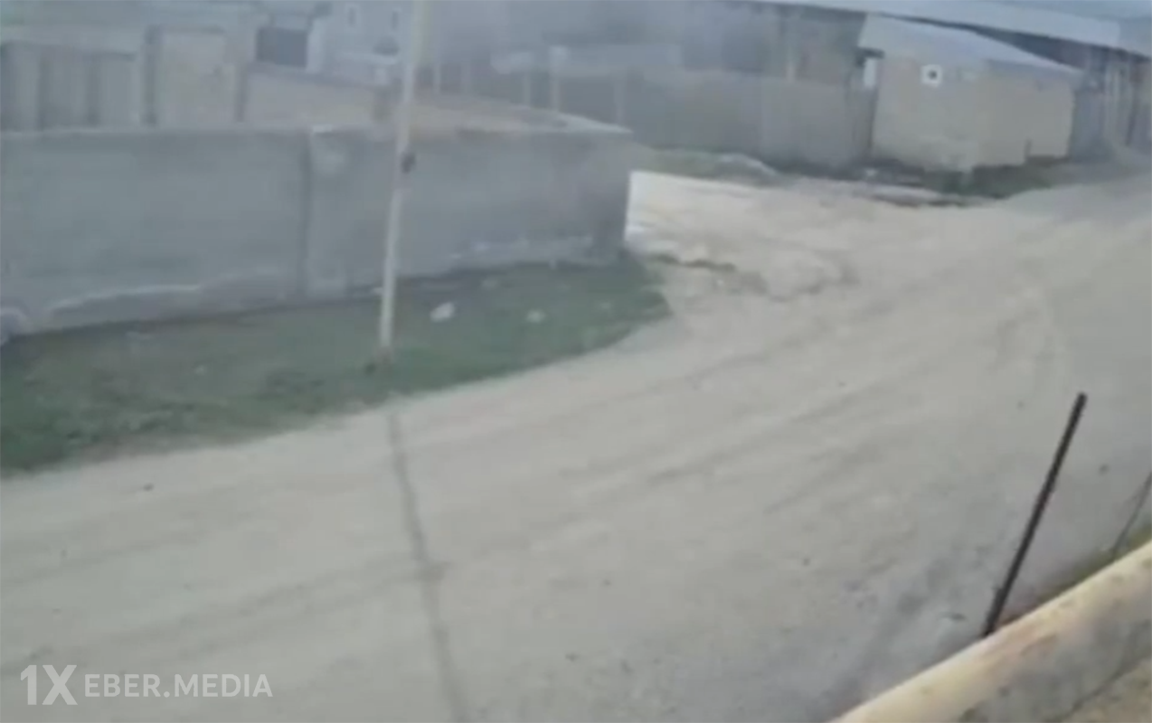 Şamaxıdakı zəlzələ anından - Görüntülər