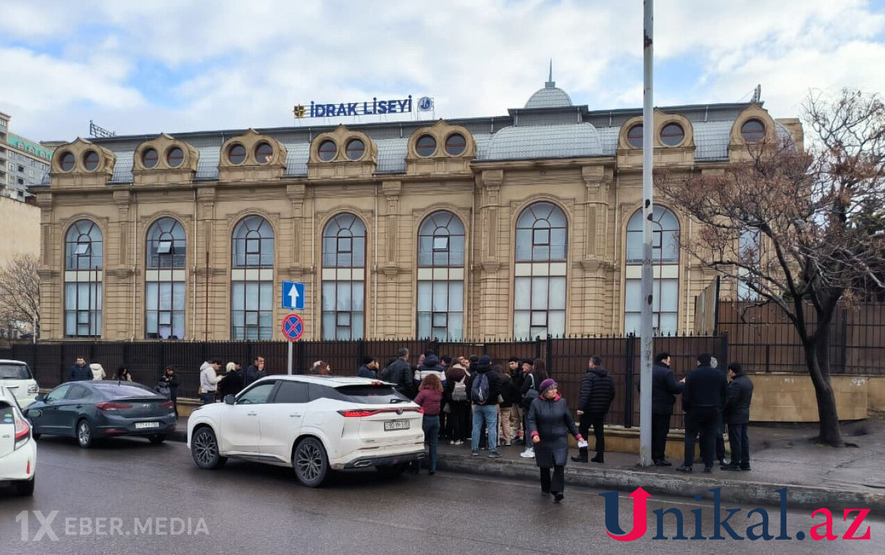 Hadisə yerindən görüntülər - Video