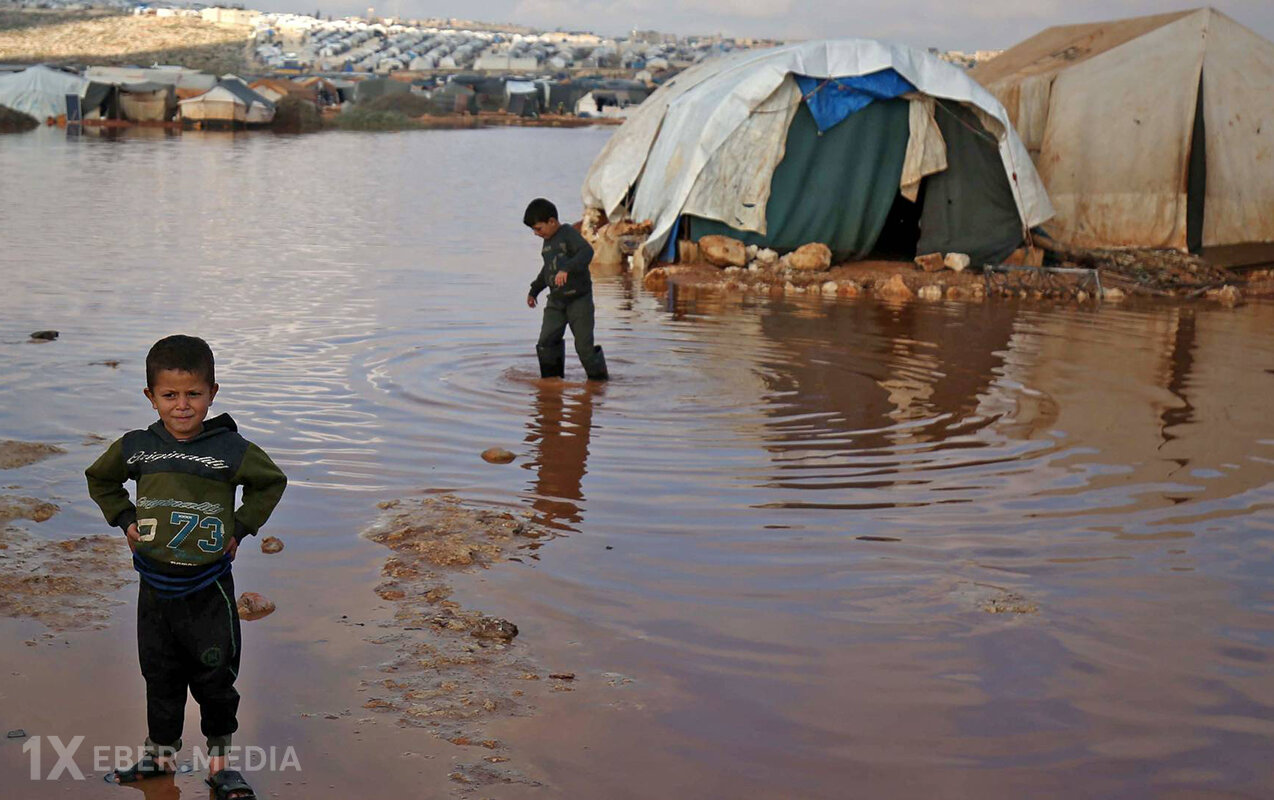 Suriyadakı daşqınlarda 3 nəfər həlak oldu - İkisi uşaqdır