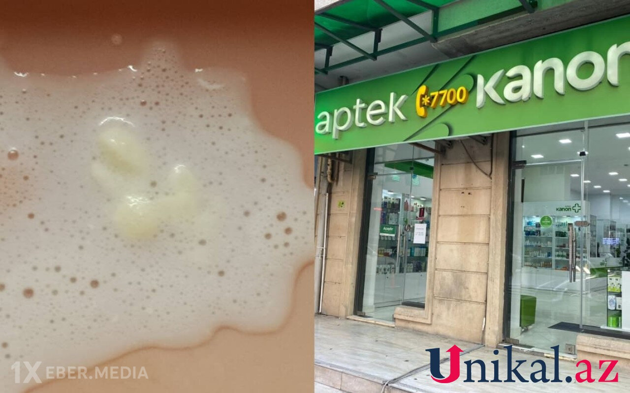 "Kanon" aptekdən alınan uşaq yeməyi xarab çıxdı