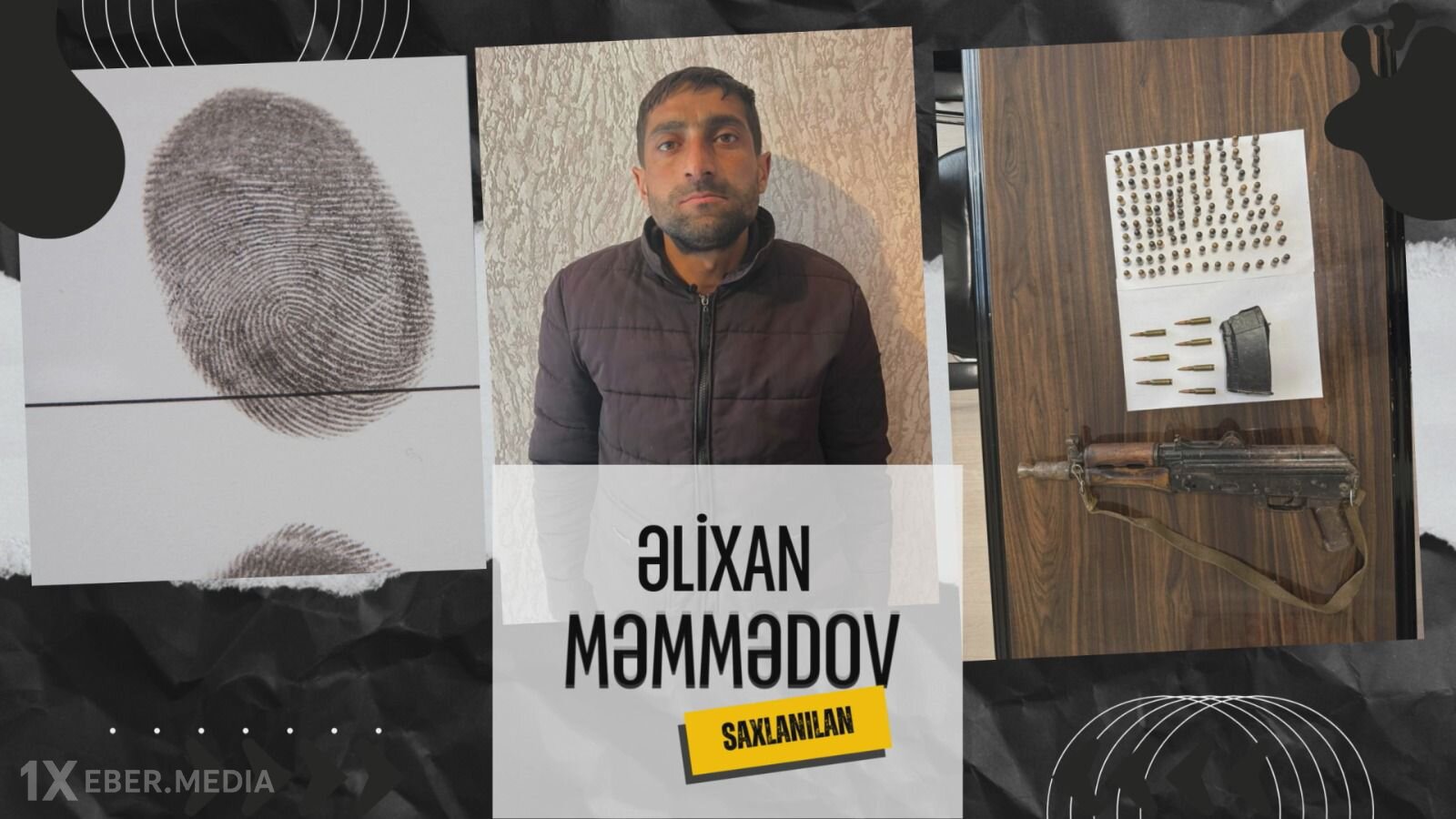 Göyçayda saxlanılan şəxsdən narkotik vasitə və avtomat götürülüb