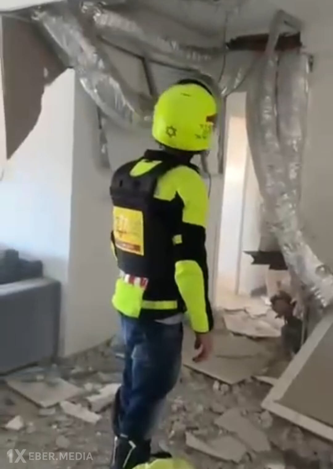 İsrailin şimalında partlayış nəticəsində  yaşayış binasına zərər dəyib-VİDEO