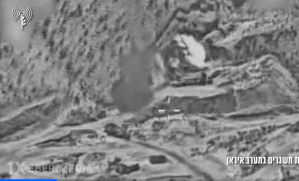 İranın ballistik raket buraxılış qurğularına endirdiyi zərbələrin ilk rəsmi görüntüləri-VİDEO