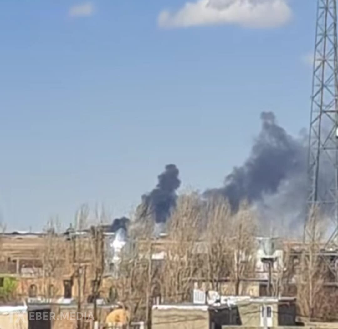 ABŞ və İsrail raketləri İranın qərbindəki Qürvə şəhərindəki bazasına zərbə endirib-VİDEO