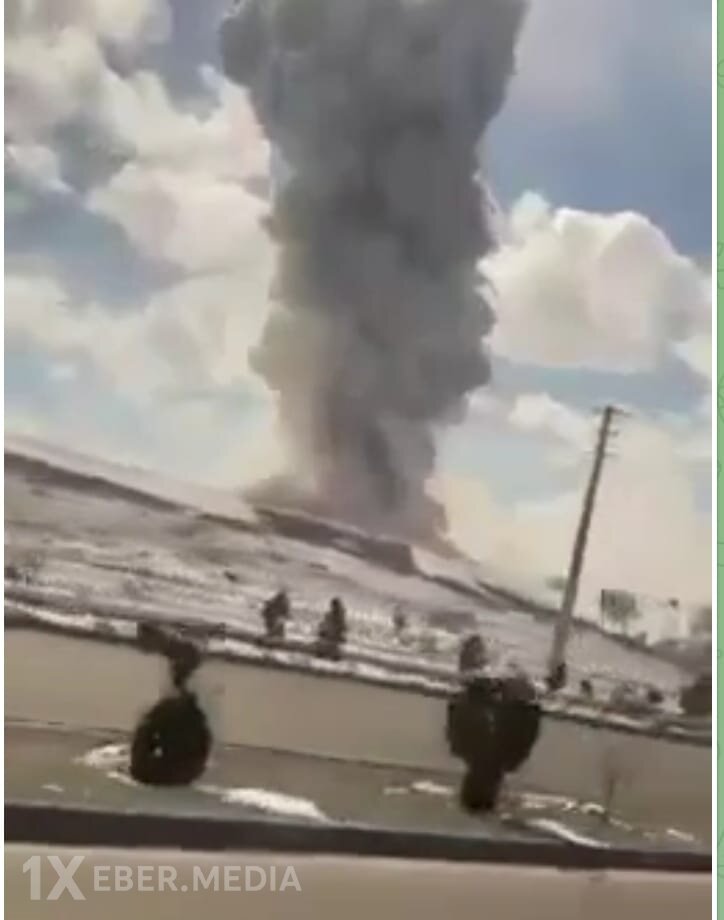 ABŞ ordusu,Təbrizdə olan Sahand Texnoloji universitetini vurdu-VİDEO