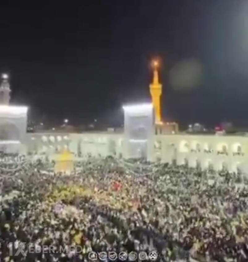 İranda əhali küçələrə axışdı-VİDEO