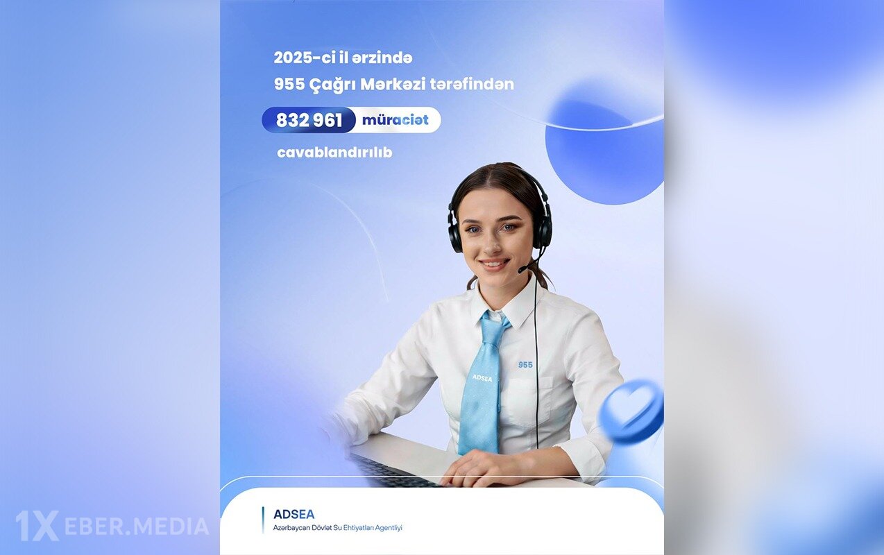 Ötən il ADSEA-nın Çağrı Mərkəzi tərəfindən 832 961 zəng cavablandırılıb