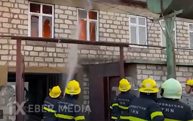 Lənkəranda ev yandı - Ölən var