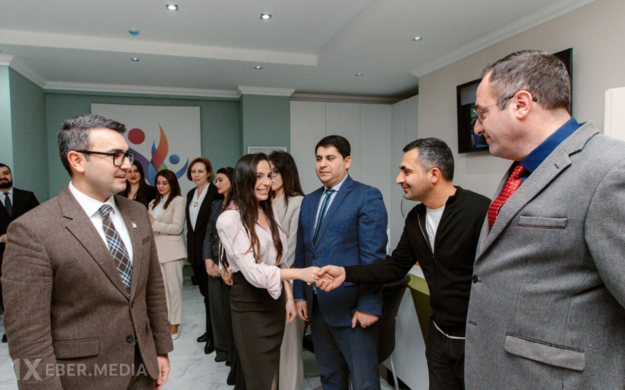 Leyla Əliyeva Bakı Beynəlxalq Multikulturalizm Mərkəzində - Fotolar