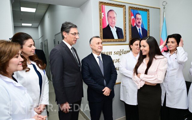 Leyla Əliyeva Narkoloji Mərkəzi ziyarət etdi - FOTOLAR