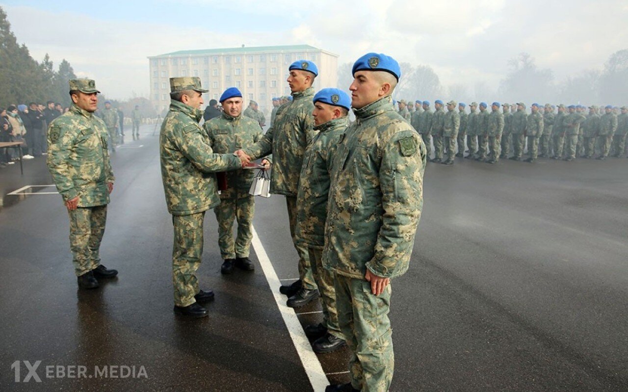 Komando kursunun növbəti buraxılışı olub