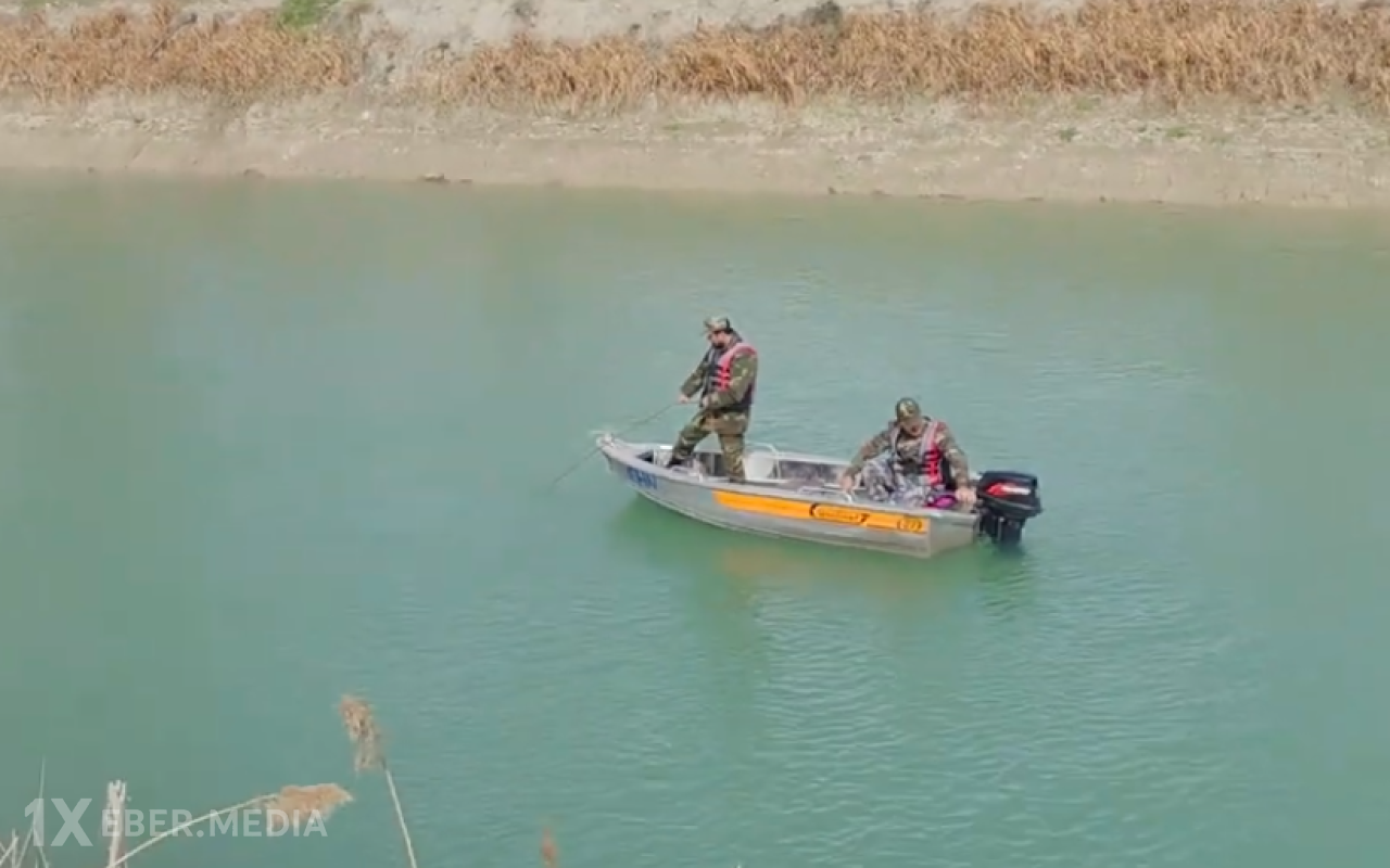 FHN Göyçayda kanalda batan şəxsi axtarır - VİDEO