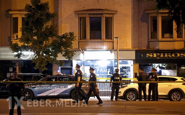 ABŞ konsulluğu yaxınlığında atışma oldu - VİDEO