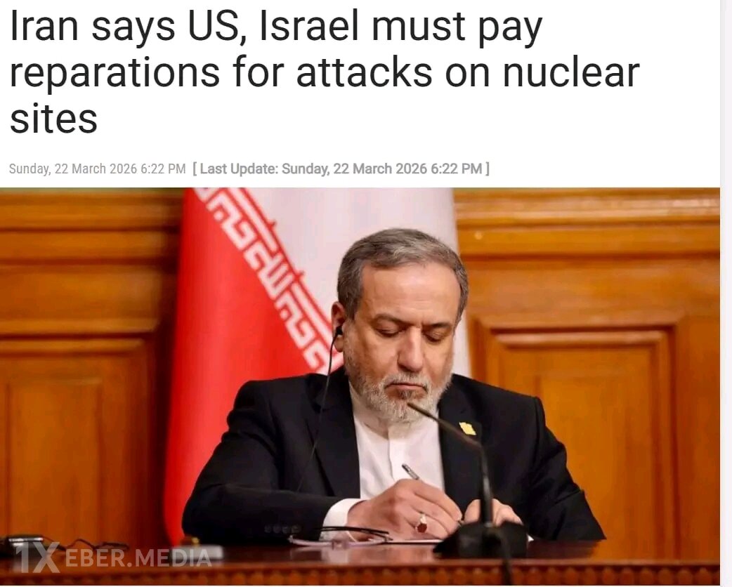İran ABŞ və İsraildən nüvə obyektlərinə hücumlara görə kompensasiya tələb edib