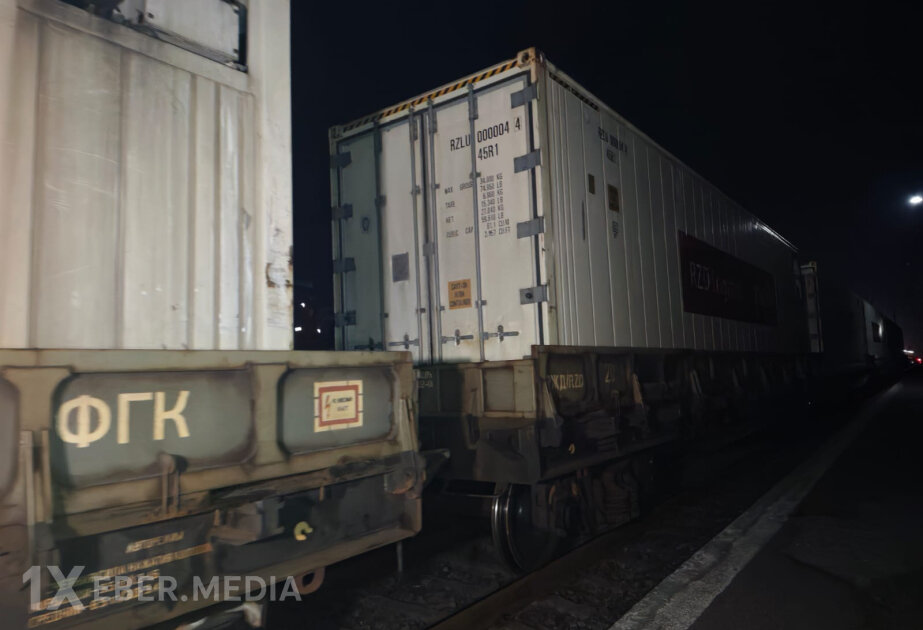 Rusiyanın İrana göndərdiyi humanitar yardım Astara stansiyasına çatıb