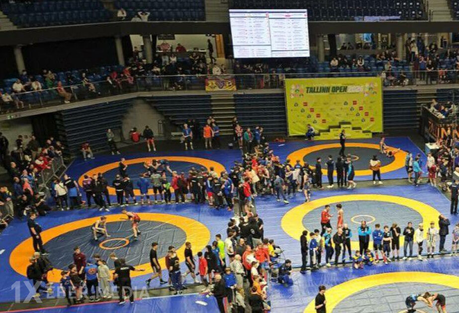 Mariya Stadnik təcrübəsini 250 gənc güləşçi ilə bölüşdü