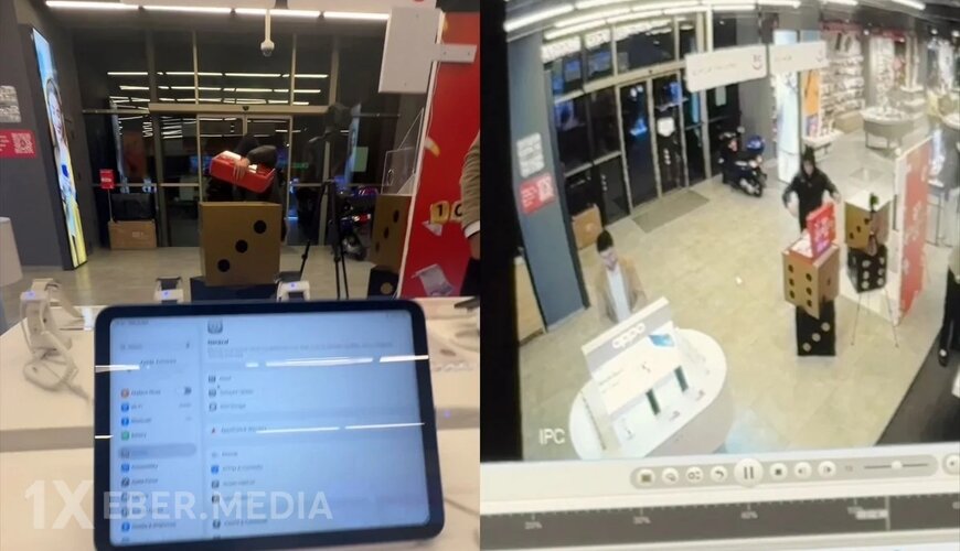 "Kontakt" mağazasından 100 min manat oğurlandı - HADİSƏ ANI