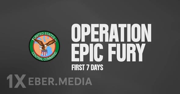 Müharibənin ilk mərhələsində İran ərazisində 3000-dən çox hədəfə zərbə endirilib