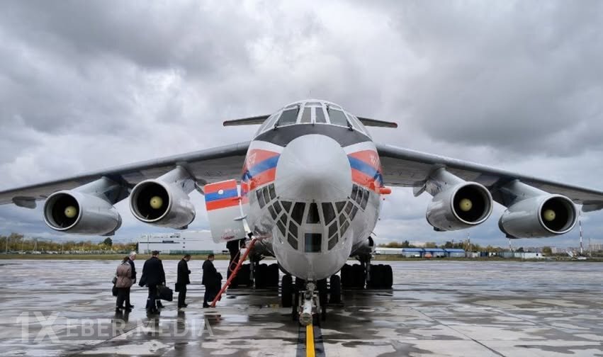 Rusiya xüsusi təyyarəsi Azərbaycana İran üçün dərman vasitələri gətirir