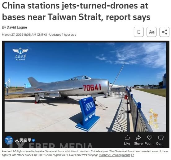 Çin Tayvanla müharibədə yüzlərlə köhnə təyyarədən dron-kamikadze kimi istifadə etməyə hazırlaşır