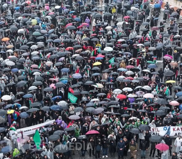 Türkiyədə bazar günü ABŞ hərbi bazalarının çıxarılması tələbi ilə mitinq keçirilib