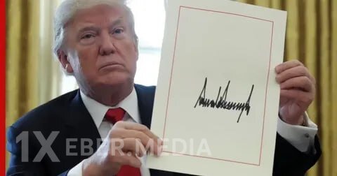 Trampın imzası dollar əskinaslarında görünəcək