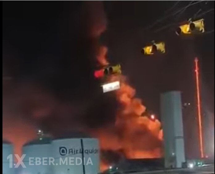 Texas ştatında ən böyük neft emalı zavodlarından birində partlayış baş verib